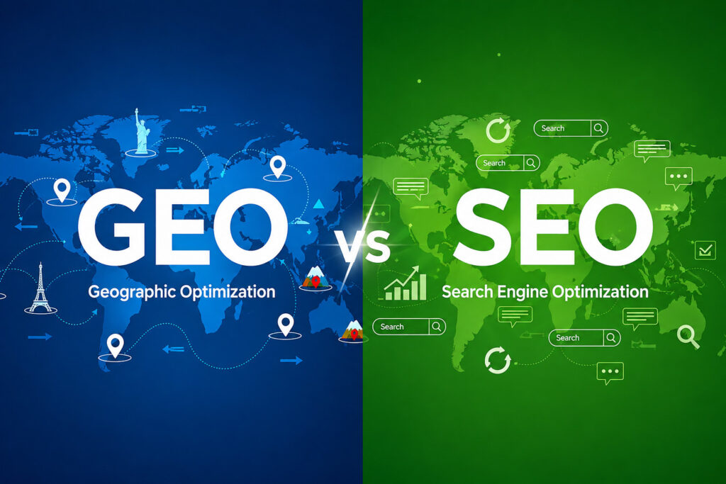 SEO vs GEO: Why Businesses Need Both in 2026 SEO vs GEO: Why Businesses Need Both in 2026